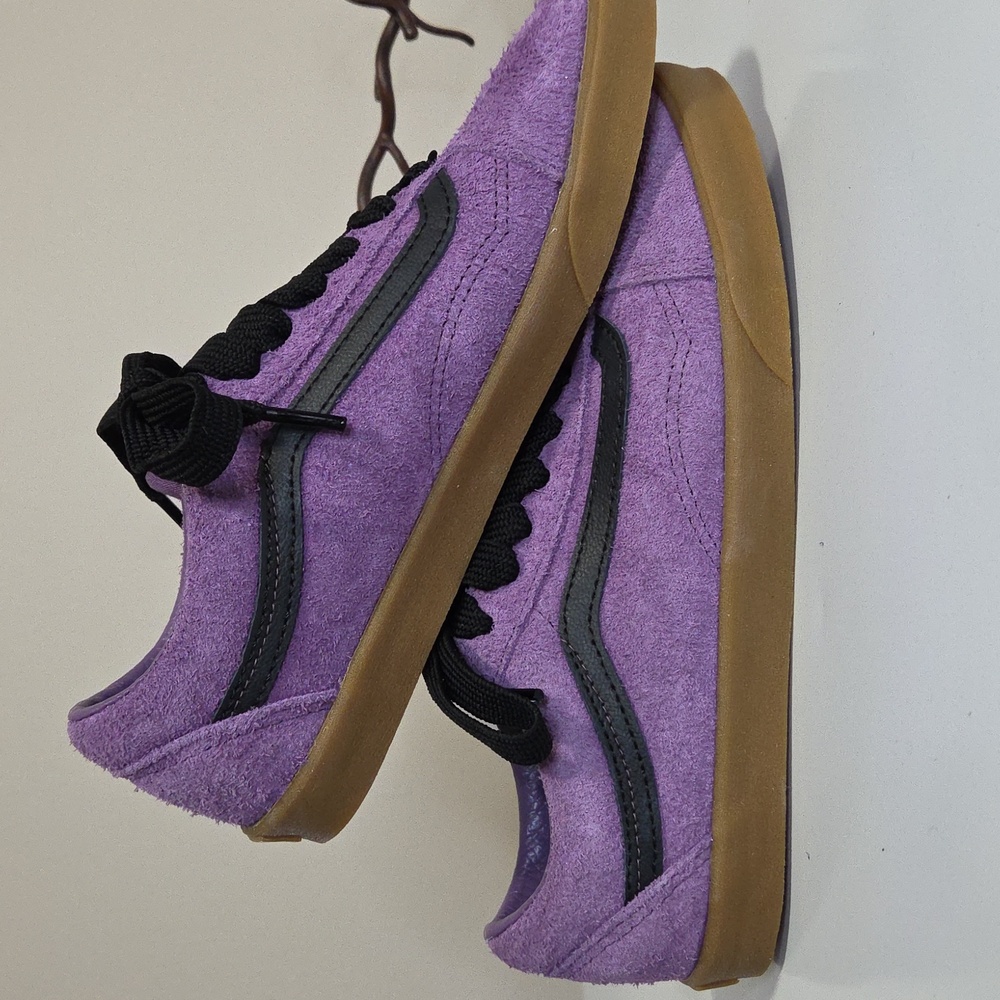 Purple Suede Vans -Woman's SZ 6.5